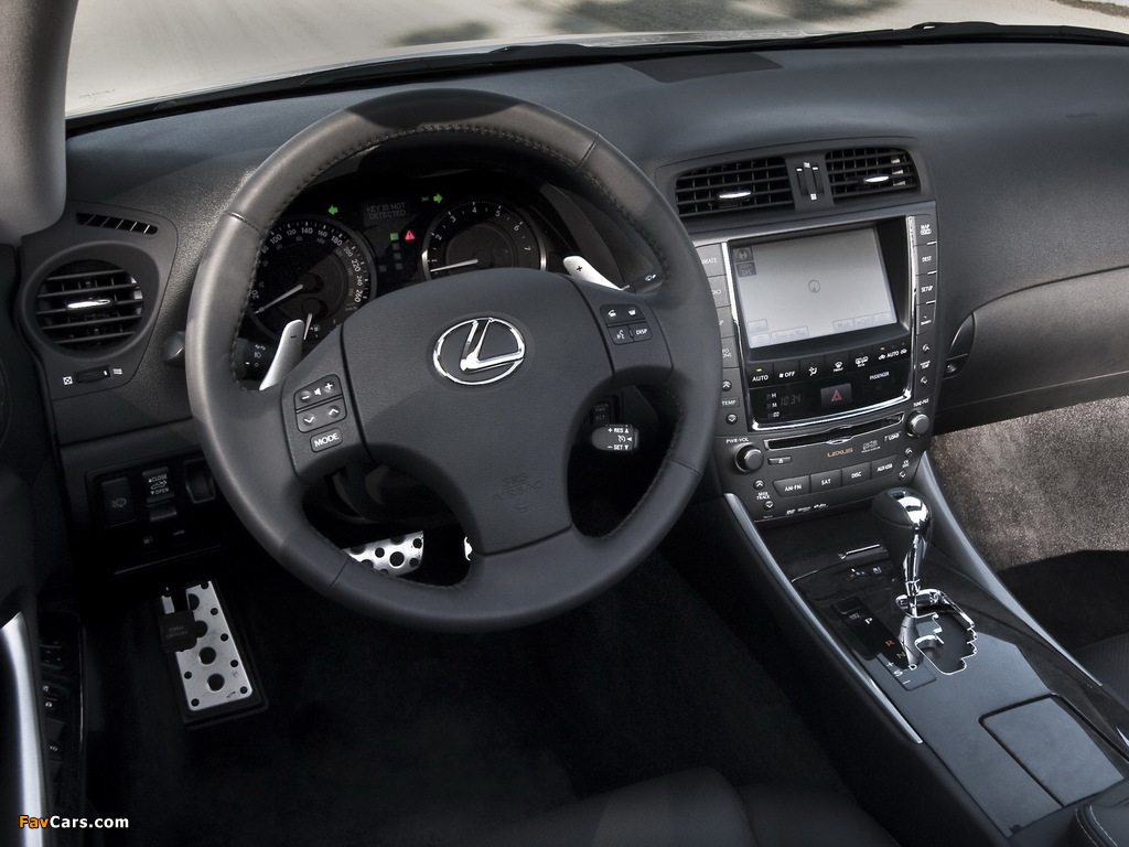 Images of Lexus IS 350C (XE20) 2009–10 (1024 x 768)