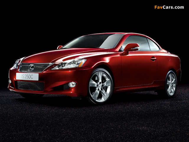 Images of Lexus IS 250C EU-spec (XE20) 2009–10 (640 x 480)