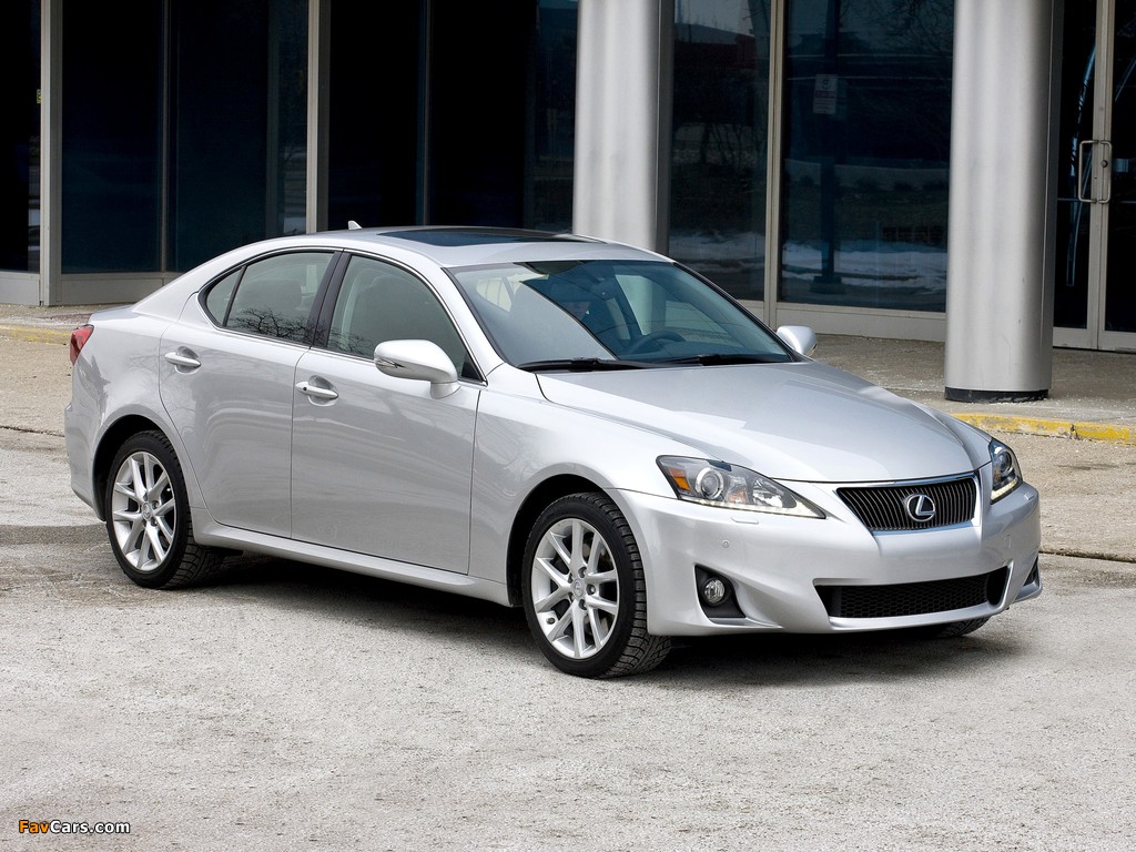 Images of Lexus IS 350 AWD (XE20) 2010–13 (1024 x 768)