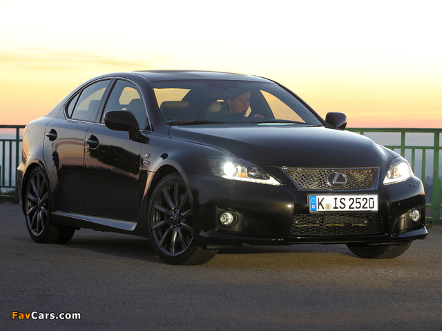 Images of Lexus IS F EU-spec (XE20) 2010–13 (640 x 480)