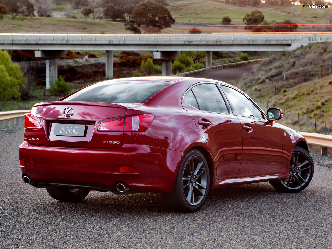 Images of Lexus IS 350 F-Sport AU-spec (XE20) 2010–13 (1280 x 960)