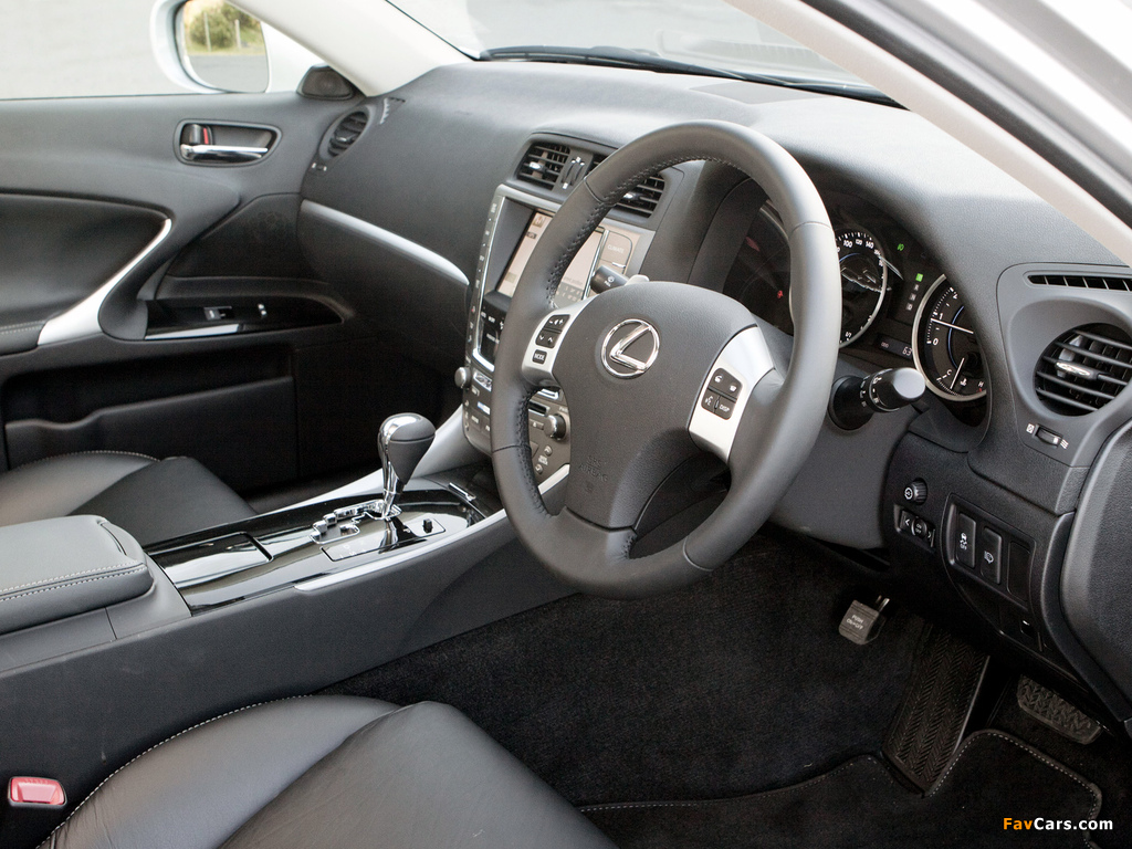 Images of Lexus IS 350 ZA-spec (XE20) 2011–13 (1024 x 768)