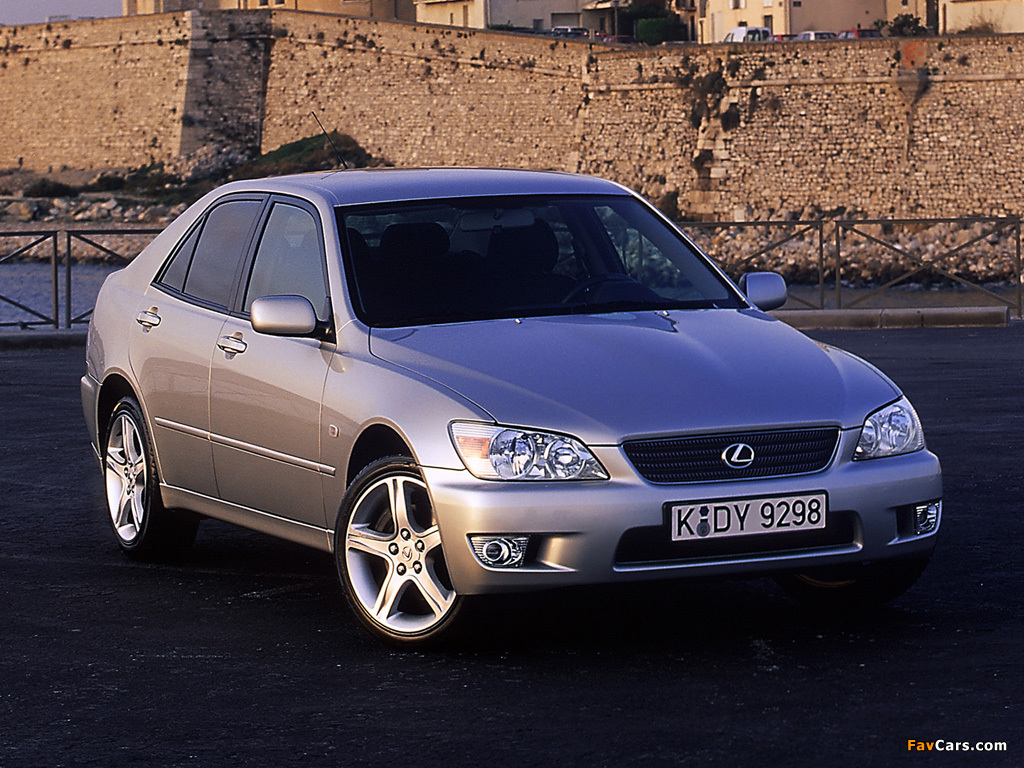 Lexus IS 200 EU-spec (XE10) 1999–2005 images (1024 x 768)