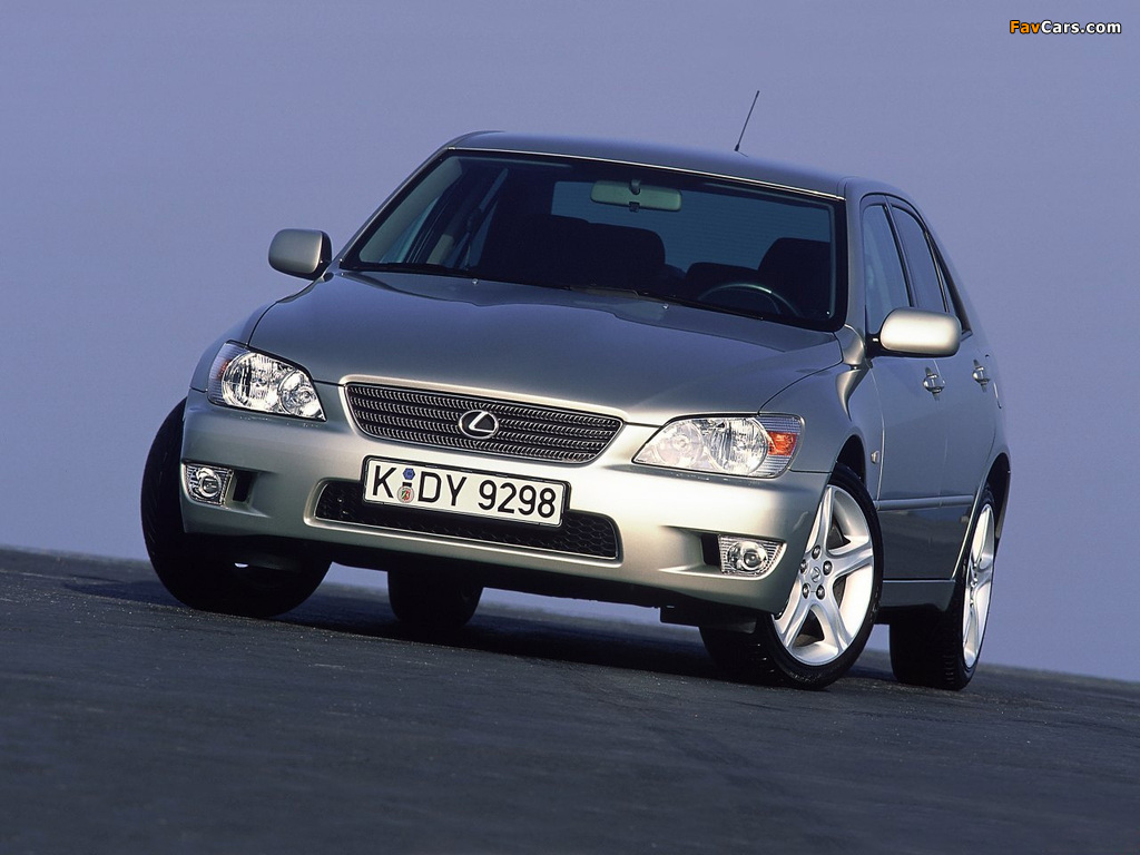Lexus IS 200 (XE10) 1999–2005 pictures (1024 x 768)