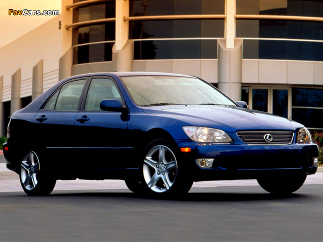 Lexus IS 300 (XE10) 2001–05 images (640 x 480)