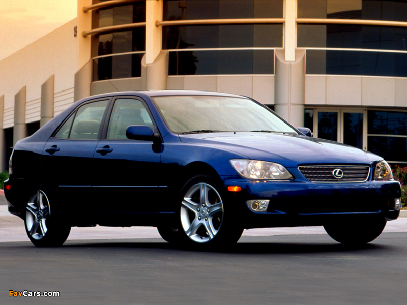 Lexus IS 300 (XE10) 2001–05 images (800 x 600)