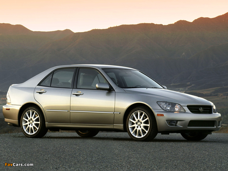 Lexus IS 300 Sport (XE10) 2003–05 photos (800 x 600)