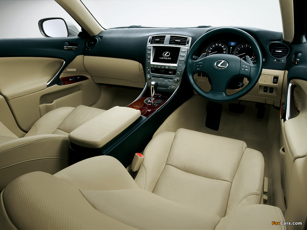 Lexus IS 350 JP-spec (XE20) 2005–08 images (1024 x 768)