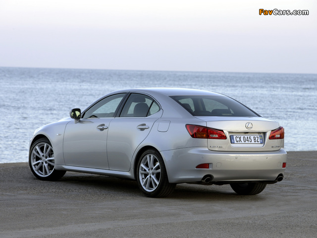 Lexus IS 250 EU-spec (XE20) 2005–08 images (640 x 480)