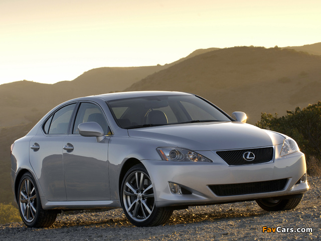 Lexus IS 350 (XE20) 2005–08 images (640 x 480)