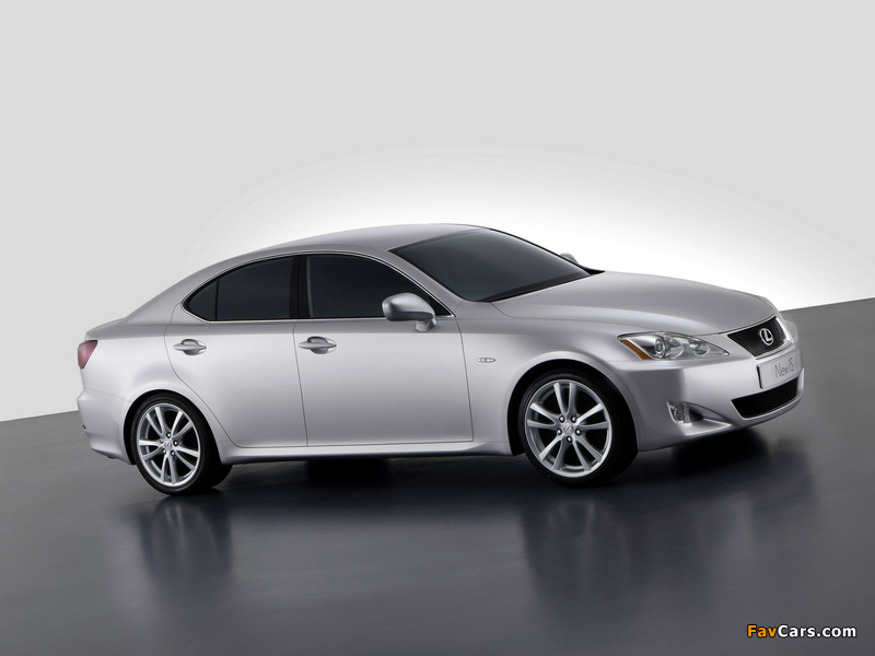 Lexus IS 250 EU-spec (XE20) 2005–08 photos (800 x 600)