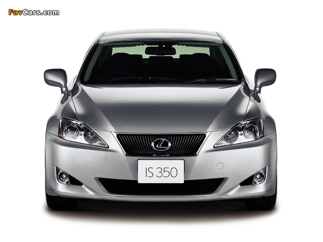 Lexus IS 350 JP-spec (XE20) 2005–08 photos (640 x 480)