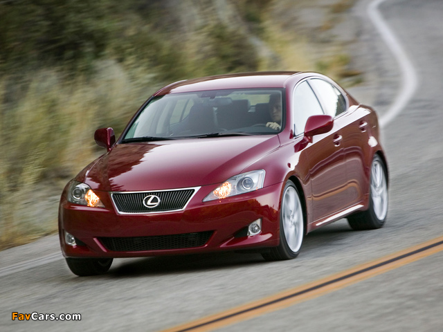 Lexus IS 350 (XE20) 2005–08 photos (640 x 480)