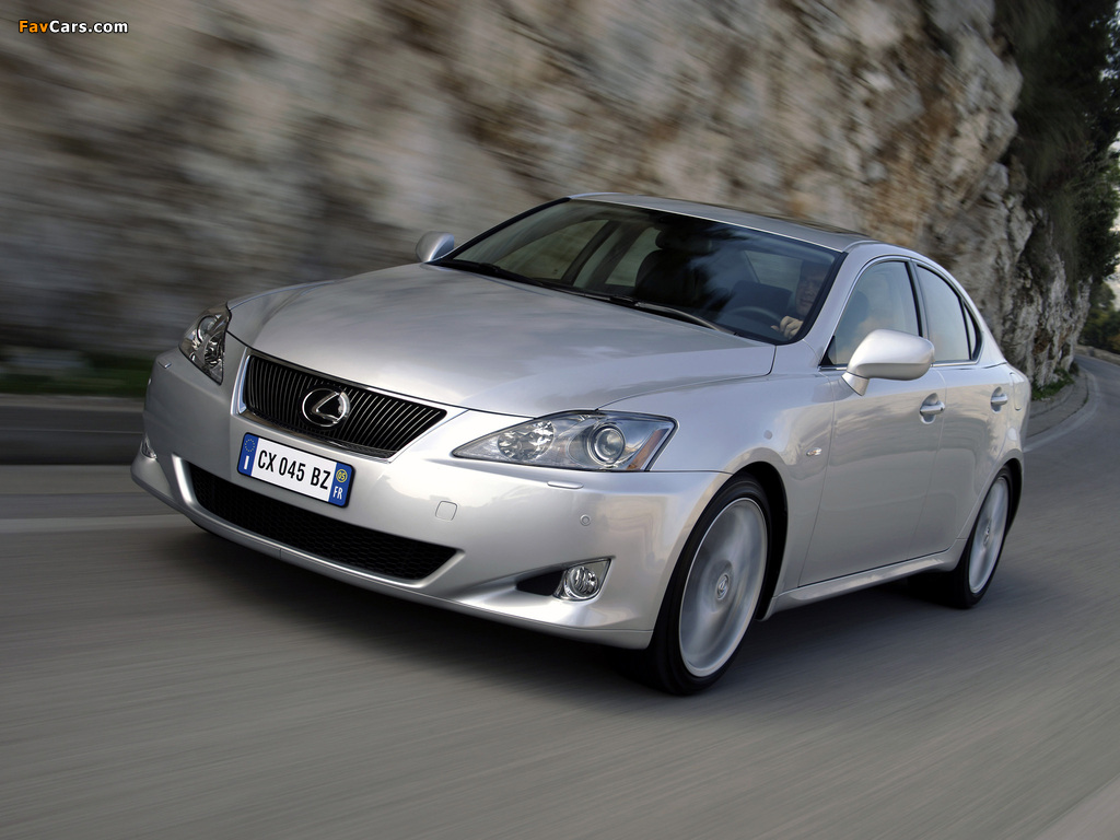 Lexus IS 250 (XE20) 2005–08 pictures (1024 x 768)