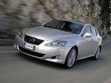 Lexus IS 250 (XE20) 2005–08 pictures