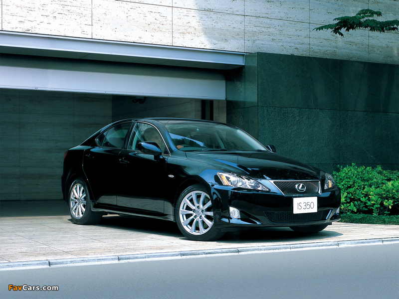 Lexus IS 350 JP-spec (XE20) 2005–08 pictures (800 x 600)