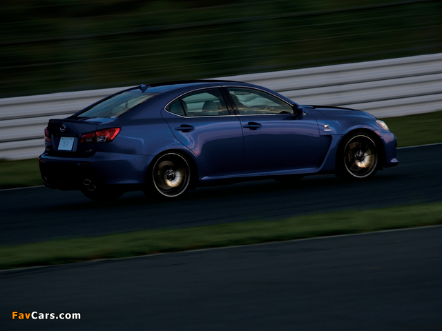 Lexus IS F JP-spec (XE20) 2007–10 photos (640 x 480)