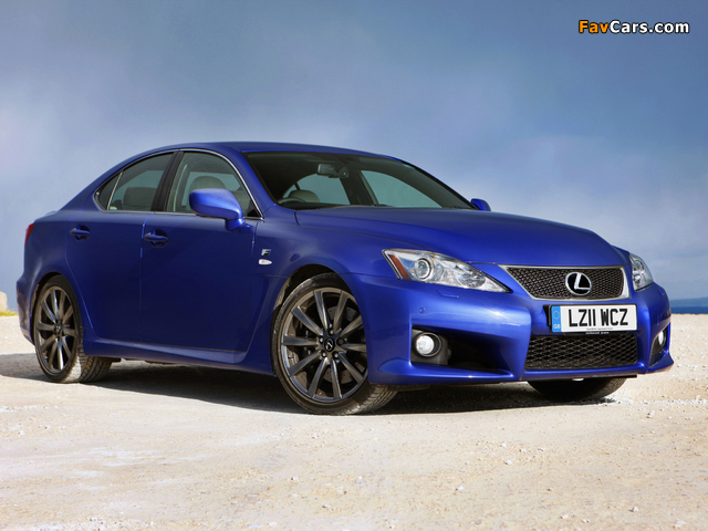 Lexus IS F UK-spec (XE20) 2008–10 images (640 x 480)