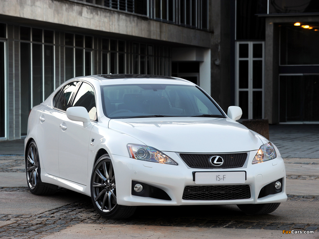 Lexus IS F ZA-spec (XE20) 2008–10 images (1024 x 768)