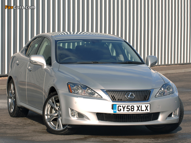 Lexus IS 250 UK-spec (XE20) 2008–10 images (640 x 480)