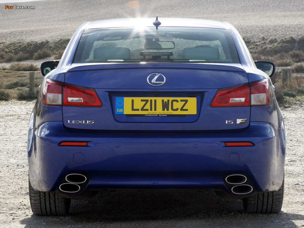 Lexus IS F UK-spec (XE20) 2008–10 images (1024 x 768)