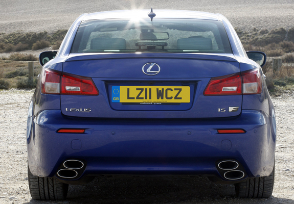 Lexus IS F UK-spec (XE20) 2008–10 images
