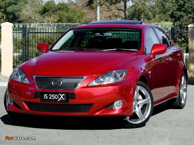 Lexus IS 250X Special Edition AU-spec (XE20) 2008 images (640 x 480)