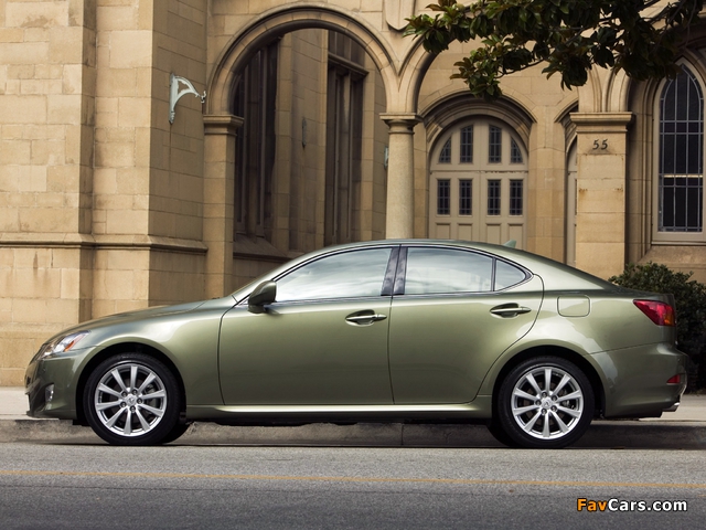 Lexus IS 250 AWD (XE20) 2008–10 images (640 x 480)