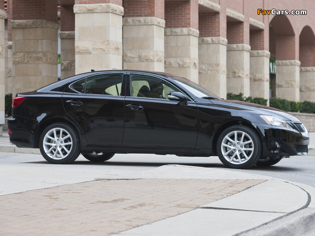 Lexus IS 250 AWD (XE20) 2008–10 photos (640 x 480)