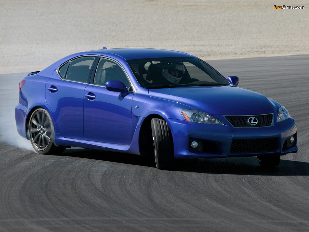 Lexus IS F (XE20) 2008–10 photos (1024 x 768)