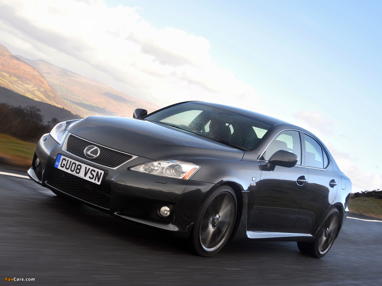 Lexus IS F UK-spec (XE20) 2008–10 photos (1280 x 960)