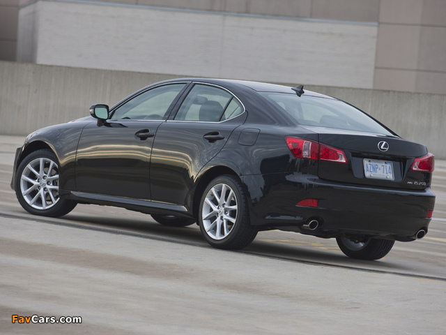 Lexus IS 250 AWD (XE20) 2008–10 photos (640 x 480)