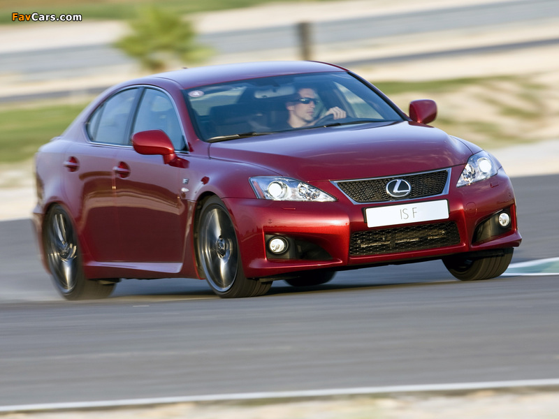 Lexus IS F EU-spec (XE20) 2008–10 pictures (800 x 600)