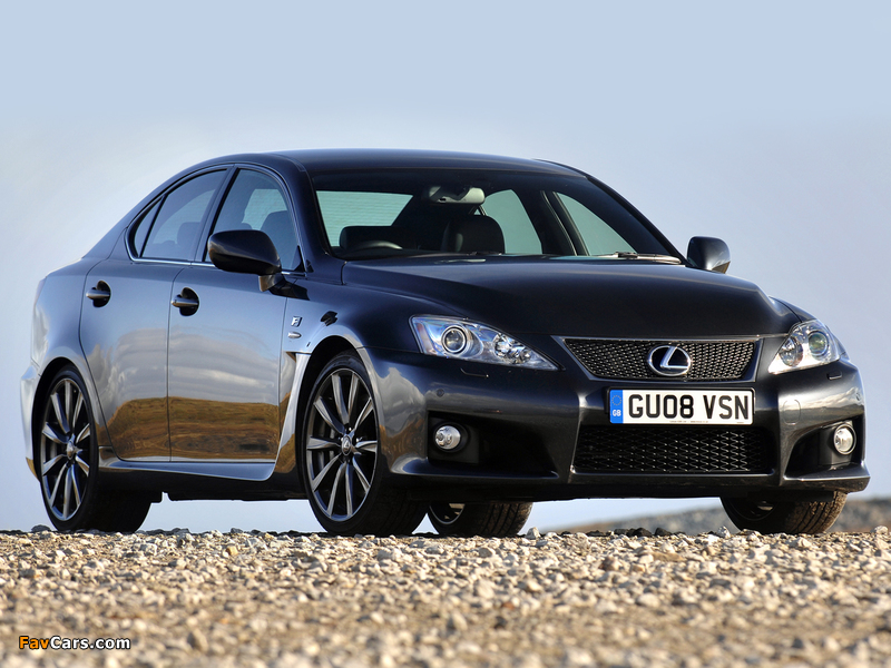 Lexus IS F UK-spec (XE20) 2008–10 pictures (800 x 600)