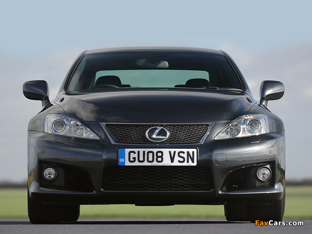 Lexus IS F UK-spec (XE20) 2008–10 pictures (640 x 480)