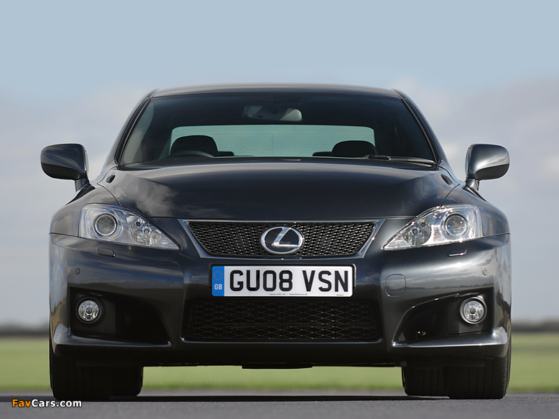 Lexus IS F UK-spec (XE20) 2008–10 pictures (800 x 600)