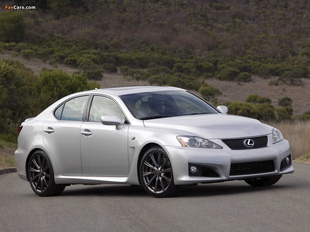 Lexus IS F (XE20) 2008–10 pictures (1024 x 768)