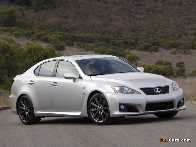 Lexus IS F (XE20) 2008–10 pictures (640 x 480)