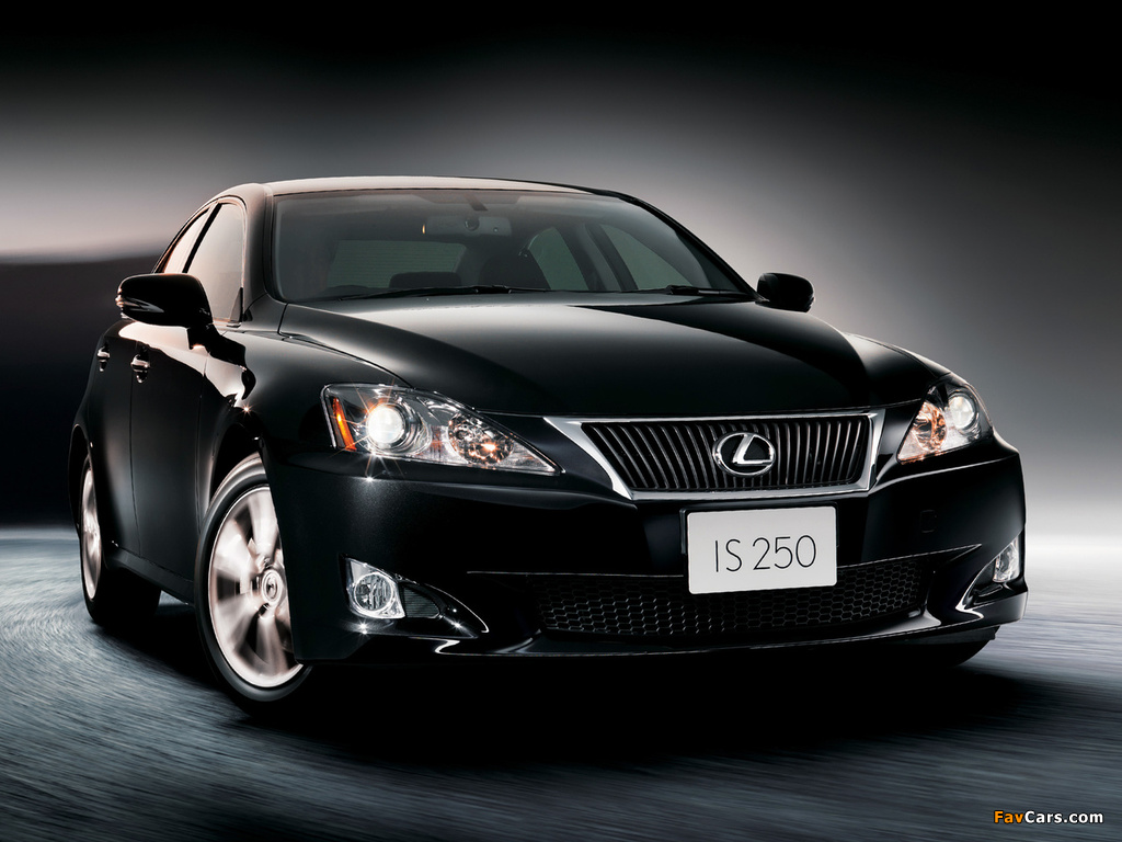 Lexus IS 250 JP-spec (XE20) 2008–10 wallpapers (1024 x 768)