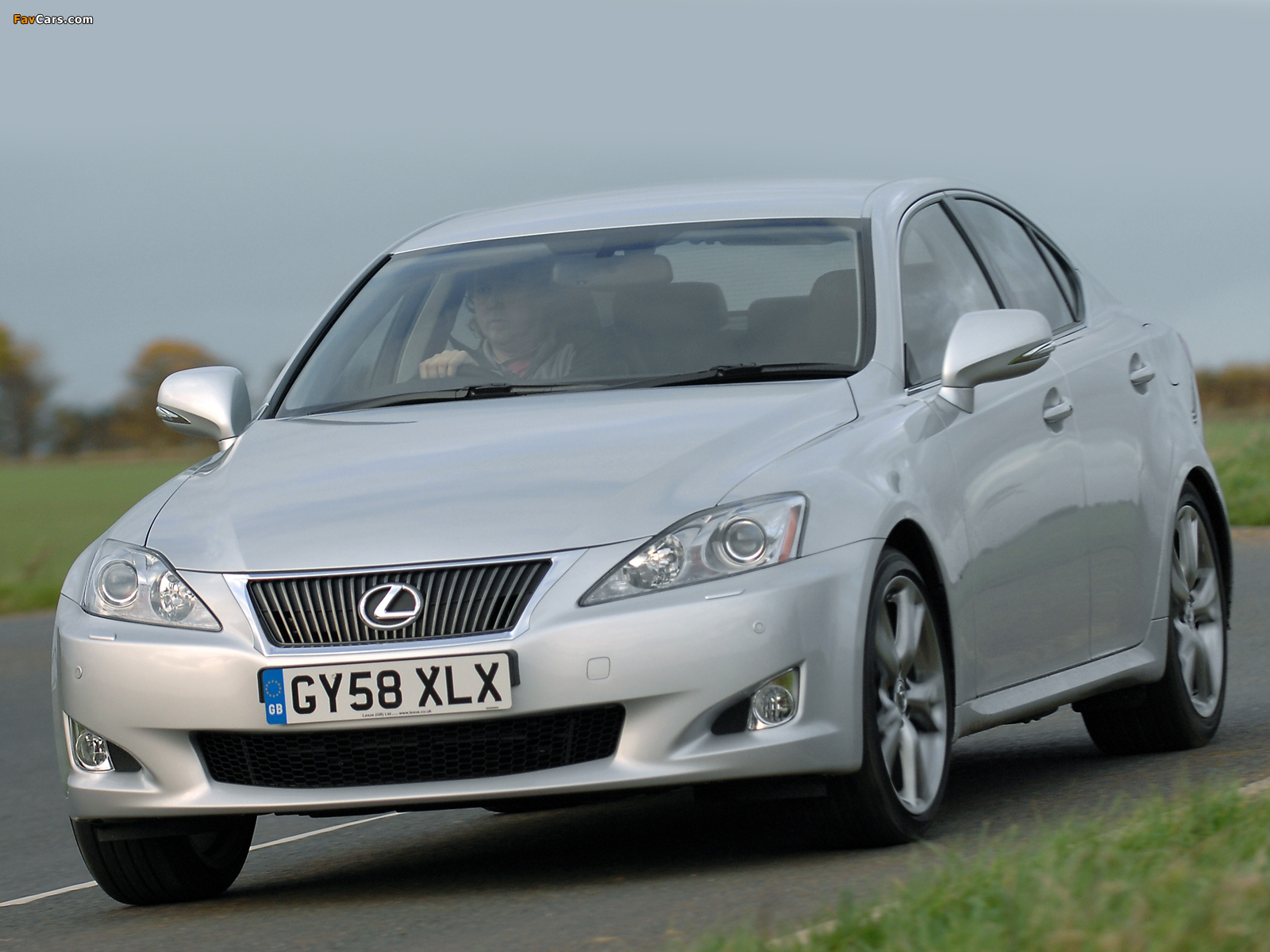 Lexus IS 250 UK-spec (XE20) 2008–10 wallpapers (1600 x 1200)