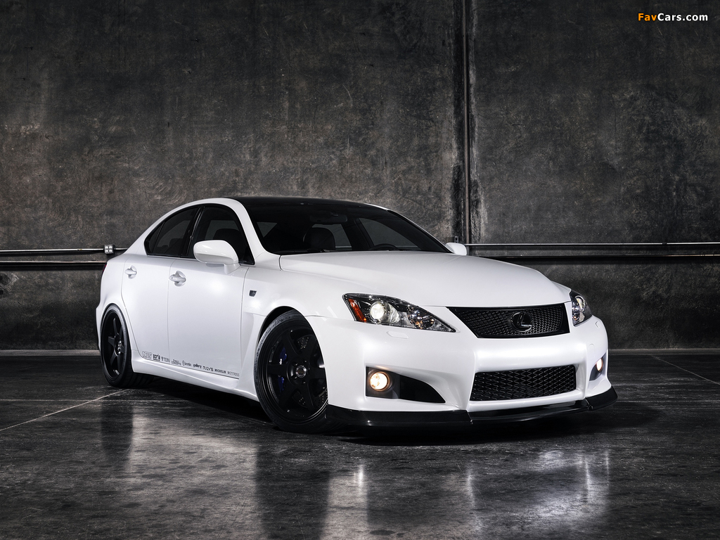 Lexus IS F by MotoworldHype (XE20) 2008 wallpapers (1024 x 768)