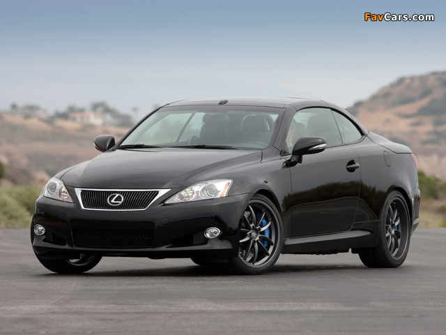 Lexus IS 350C F-Sport (XE20) 2009–10 images (640 x 480)