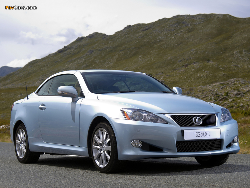 Lexus IS 250C ZA-spec (XE20) 2009–11 images (800 x 600)