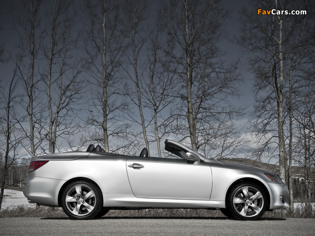 Lexus IS 350C (XE20) 2009–10 images (640 x 480)