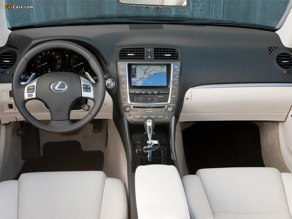 Lexus IS 350C (XE20) 2009–10 images (1024 x 768)