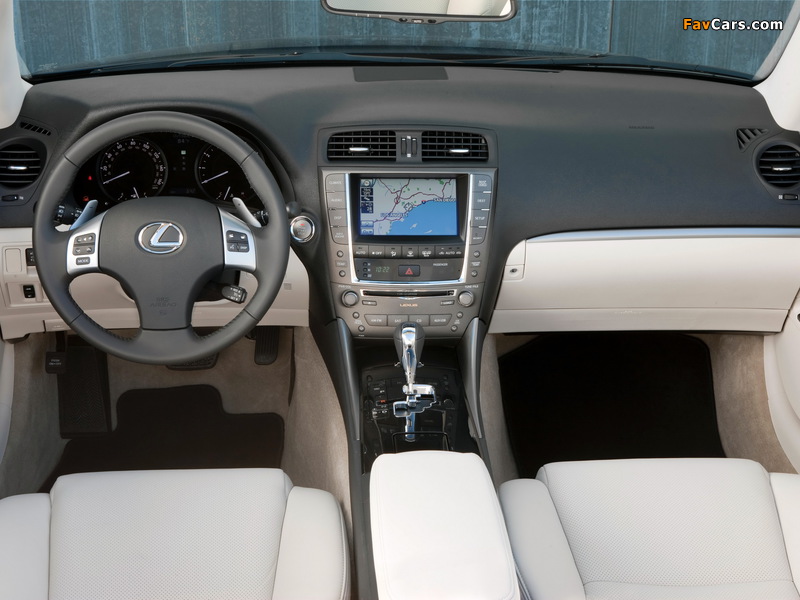 Lexus IS 350C (XE20) 2009–10 images (800 x 600)