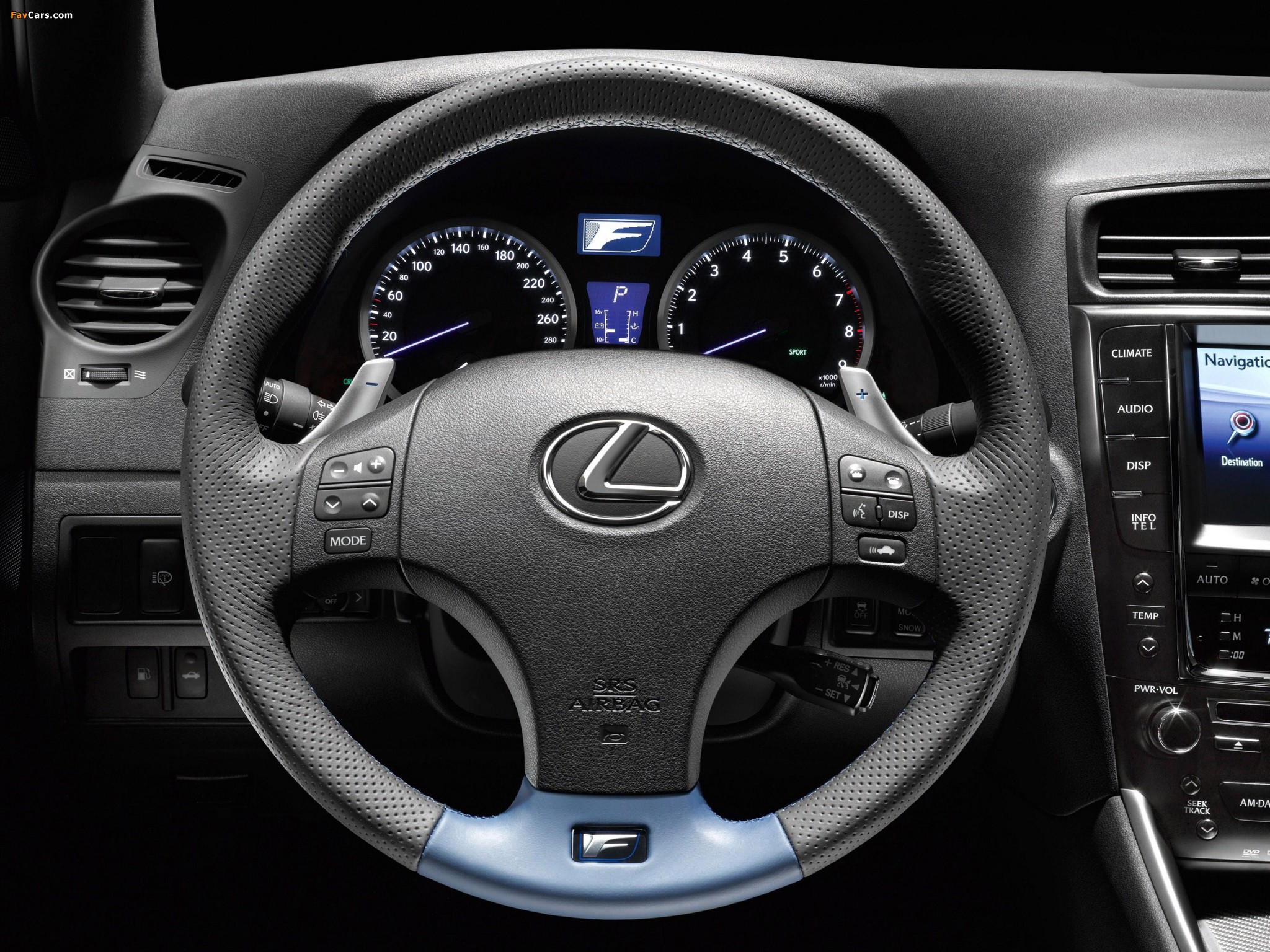 Lexus IS 350 F-Sport (XE20) 2009–10 images (2048 x 1536)