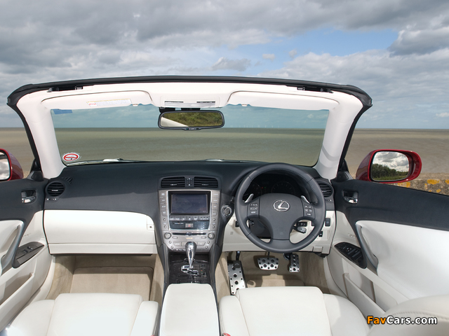 Lexus IS 250C UK-spec (XE20) 2009–11 photos (640 x 480)
