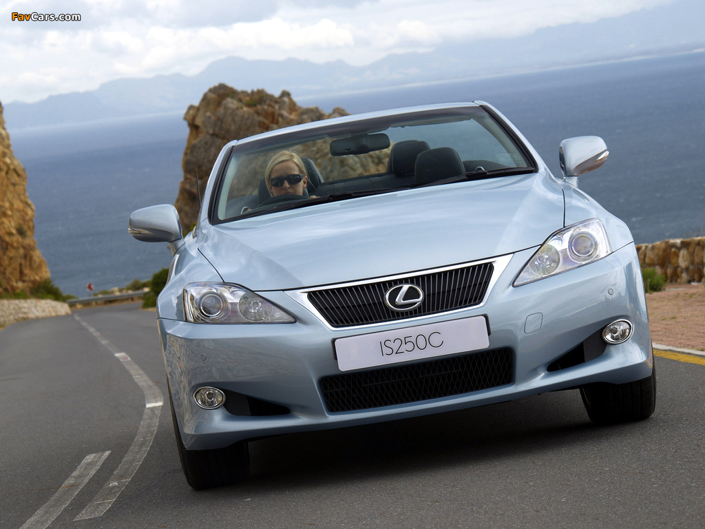 Lexus IS 250C ZA-spec (XE20) 2009–11 photos (1024 x 768)