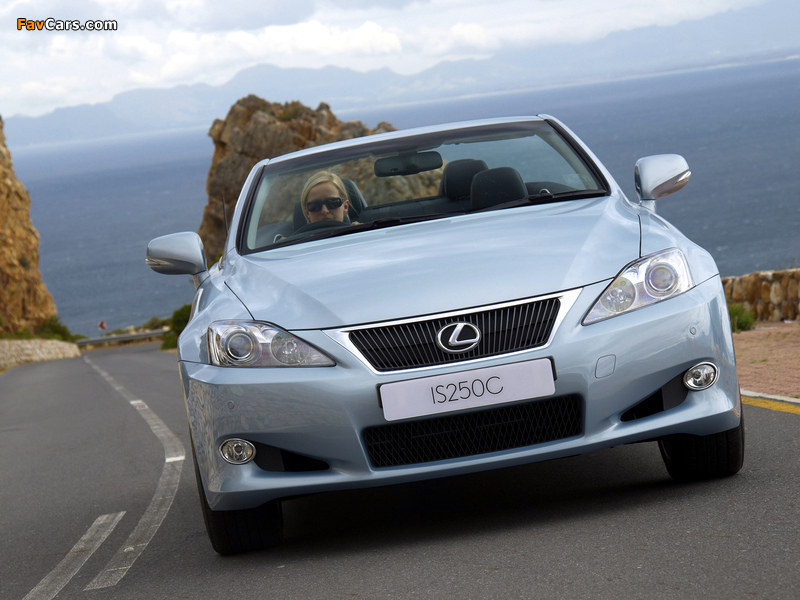 Lexus IS 250C ZA-spec (XE20) 2009–11 photos (800 x 600)